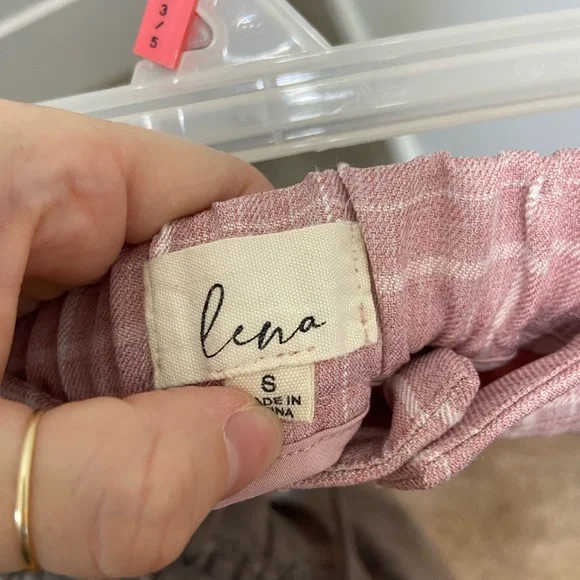 Lena Pink Checkered Blazer and Trousers - Picture 6 of 6